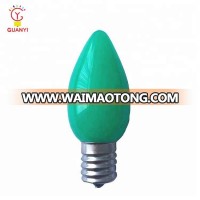 C9 Smooth Opaque LED Filament Bulb