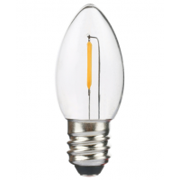 C9 LED Filament Bulb 120V 220V 0.7W Warm White 2700K E17 C9 filament leb bulb