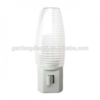 UL ETL CE listed 4w 7w incandescent bulb night light with on-off switch